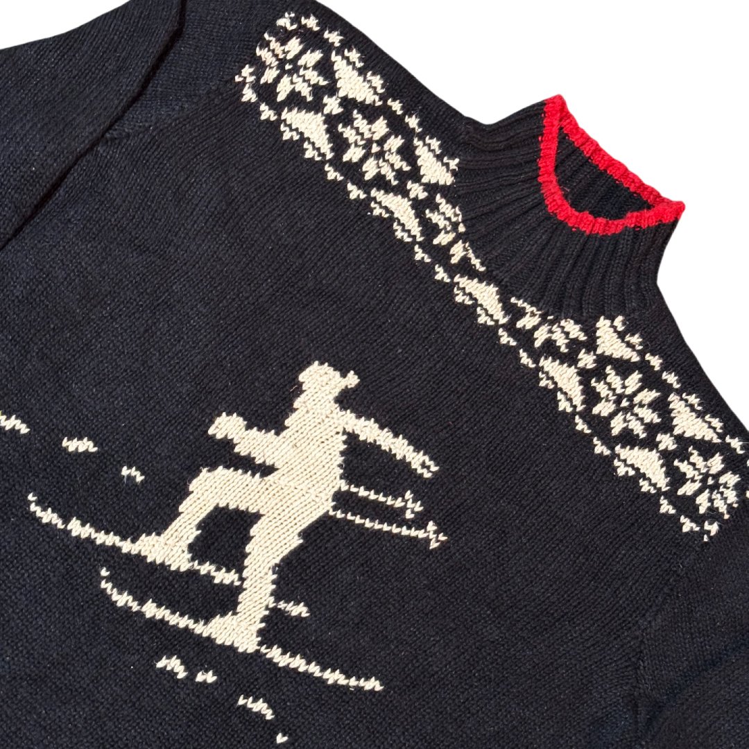 Knitted Sweater Lauren Ralph Lauren Ski LRL Logo